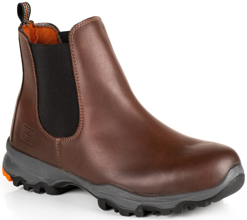 No Risk NASA Brown S3L Safety Dealer Boot 2