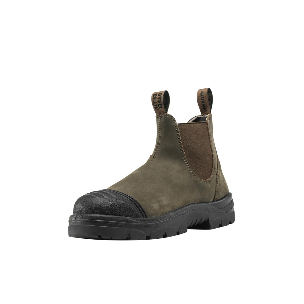 Steel Blue Hobart Scuff S3 Dealer Boot – Rustic Brown 3