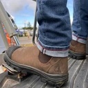 Steel Blue Hobart Scuff S3 Dealer Boot – Rustic Brown 6