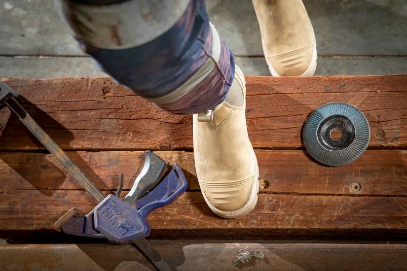 Steel Blue Hobart Scuff S3 Dealer Boot – Sand 4