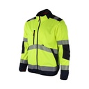 LMA Hi-Vis Softshell Jacket – Yellow/Navy or Orange/Navy 2