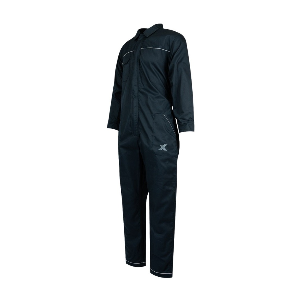 Xpert Core Zip-Front Coverall – Navy 2