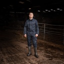 Xpert Core Zip-Front Coverall – Navy 4