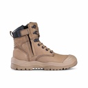 Mongrel 561 Stone High-Leg ZipSider Safety Boot with Scuff Cap 2