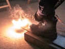 Mongrel 561 Stone High-Leg ZipSider Safety Boot with Scuff Cap 5