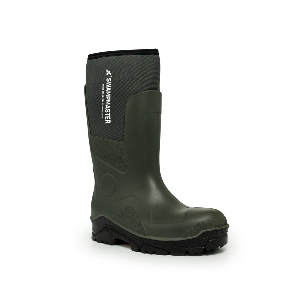 Swampmaster Pro Trapper PU-Neoprene Non-Safety Wellington – Green 2