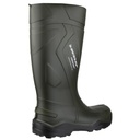 Dunlop Purofort+ Wellington – Green (Soft Toe) 2