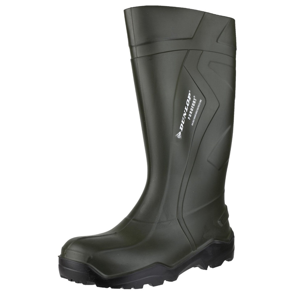 Dunlop Purofort+ Wellington – Green (Soft Toe) 6