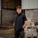 Xpert Pro Rip-Stop Panelled Bodywarmer – Black 4