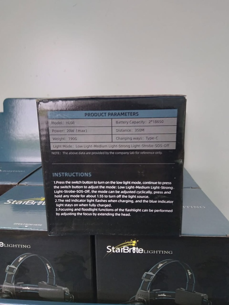 StarBrite Lighting HL08 LED Headlamp 4