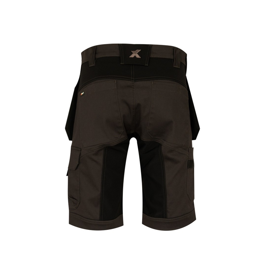 Xpert Pro Stretch Work Shorts – Grey/Black 3