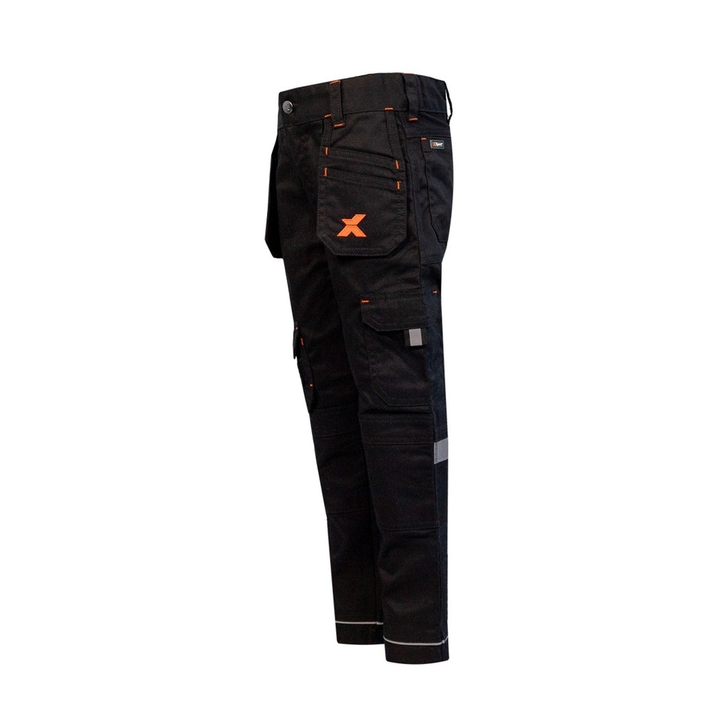 Xpert Pro Junior Stretch Work Trousers – Black or Grey/Black 2