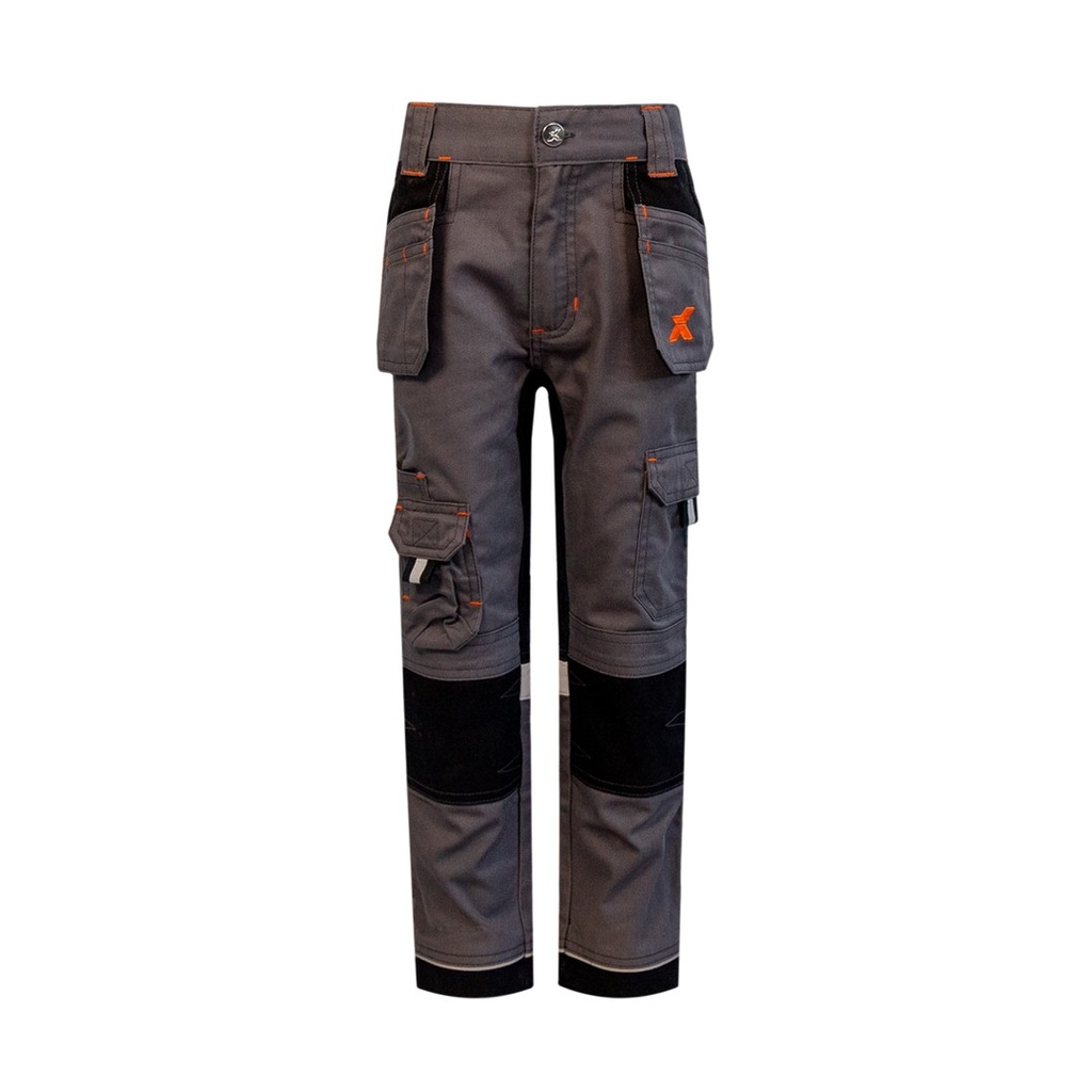 Xpert Pro Junior Stretch Work Trousers – Black or Grey/Black 4