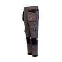 Xpert Pro Junior Stretch Work Trousers – Black or Grey/Black 5