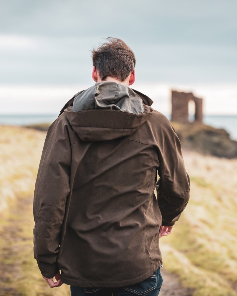 Hoggs of Fife Struther Zip-Through Waterproof Jacket – Dark Green 1