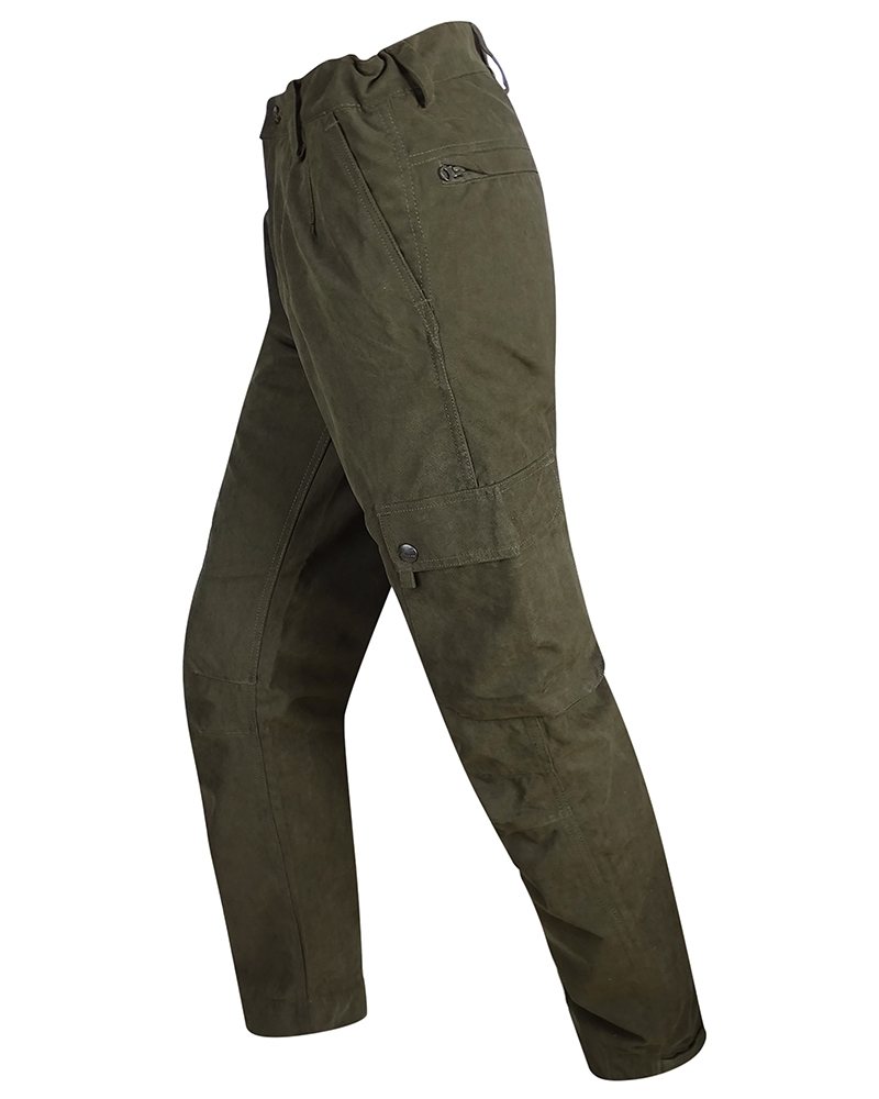 Hoggs of Fife Struther Waterproof Field Trousers – Dark Green 1