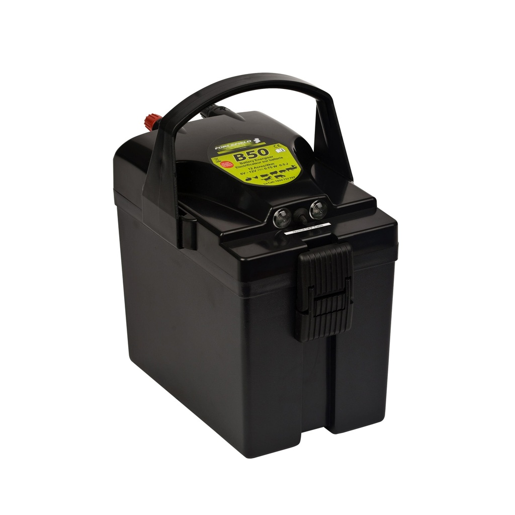 Forcefield B50 Battery Electric Fence Energiser – Promo Pack with Battery
