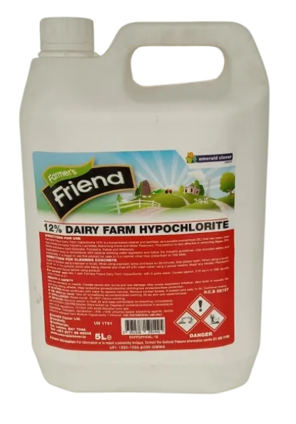 Hypochloride 12% 5Ltr