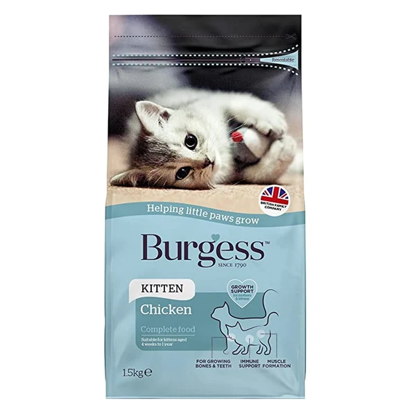 Burgess Kitten Nuts 1.5kg