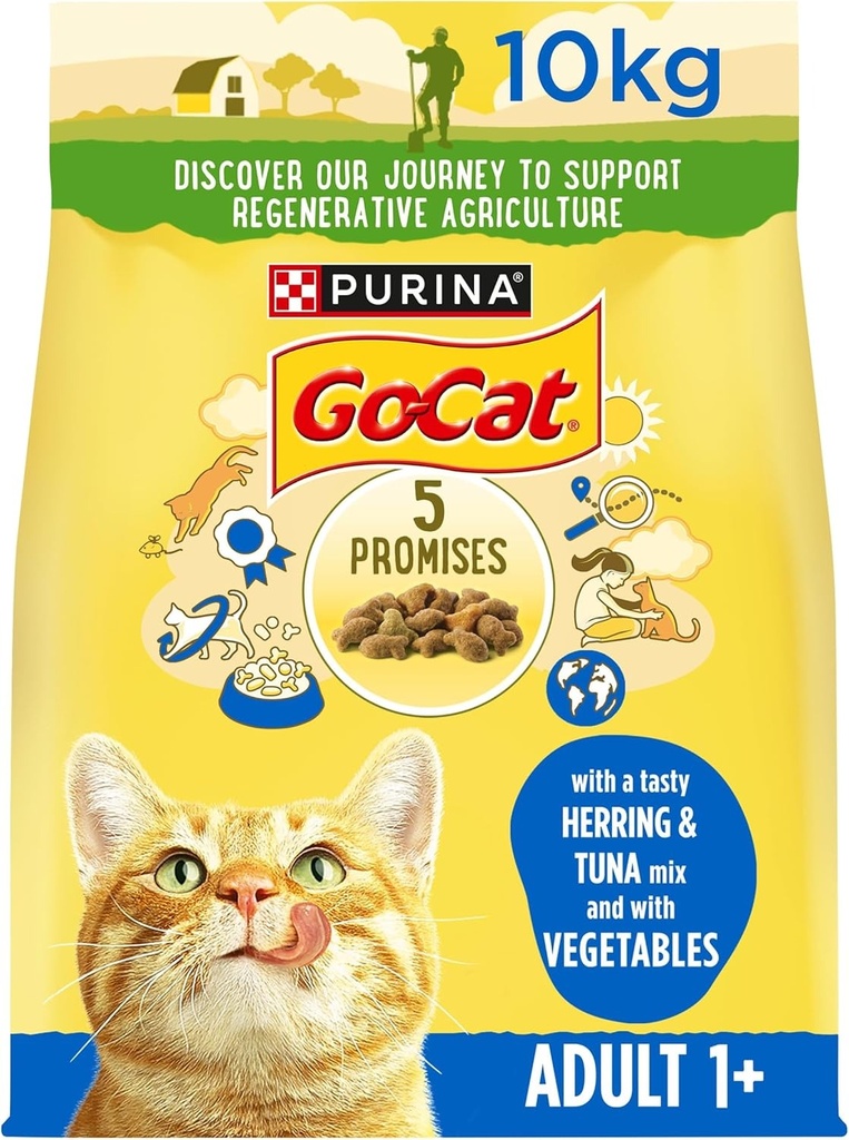 Go Cat Salm/Trout/Tuna 10Kg