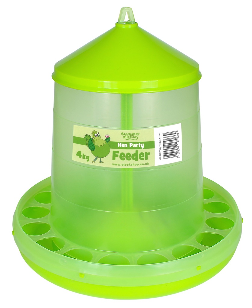 Stockshop Hen Party Feeder 4 kg – Green