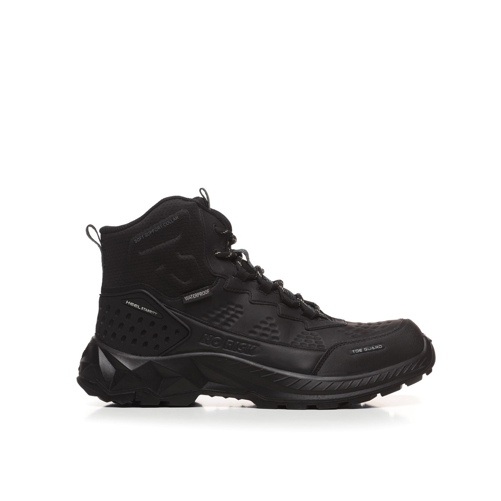 No Risk Grip Hard STX Black Waterproof S7L Safety Boot (5/38)
