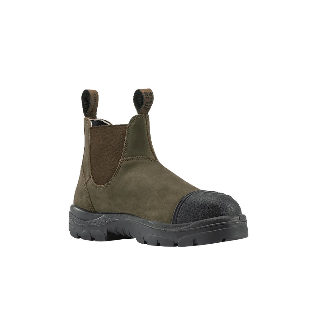 [392601-RBN] Steel Blue Hobart Scuff S3 Dealer Boot – Rustic Brown (7/41)