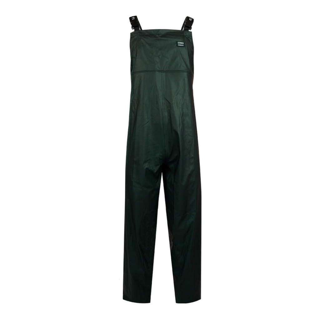 [SWP1540] Swampmaster No-Sweat Stormgear Waterproof Bib & Brace – Green (Small)