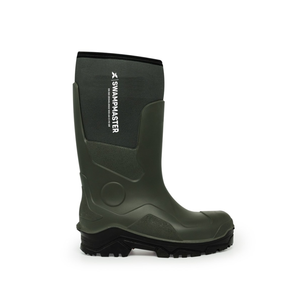 Swampmaster Pro Trapper PU-Neoprene Non-Safety Wellington – Green