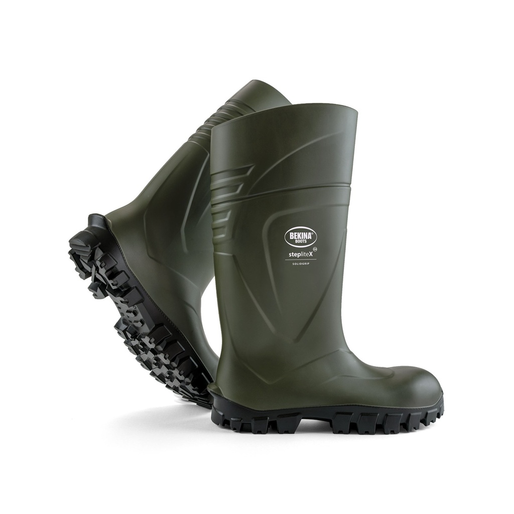 [XAN1P/9180AP131] Bekina StepliteX SolidGrip O4 Wellington – Green (Soft Toe) (4/37)