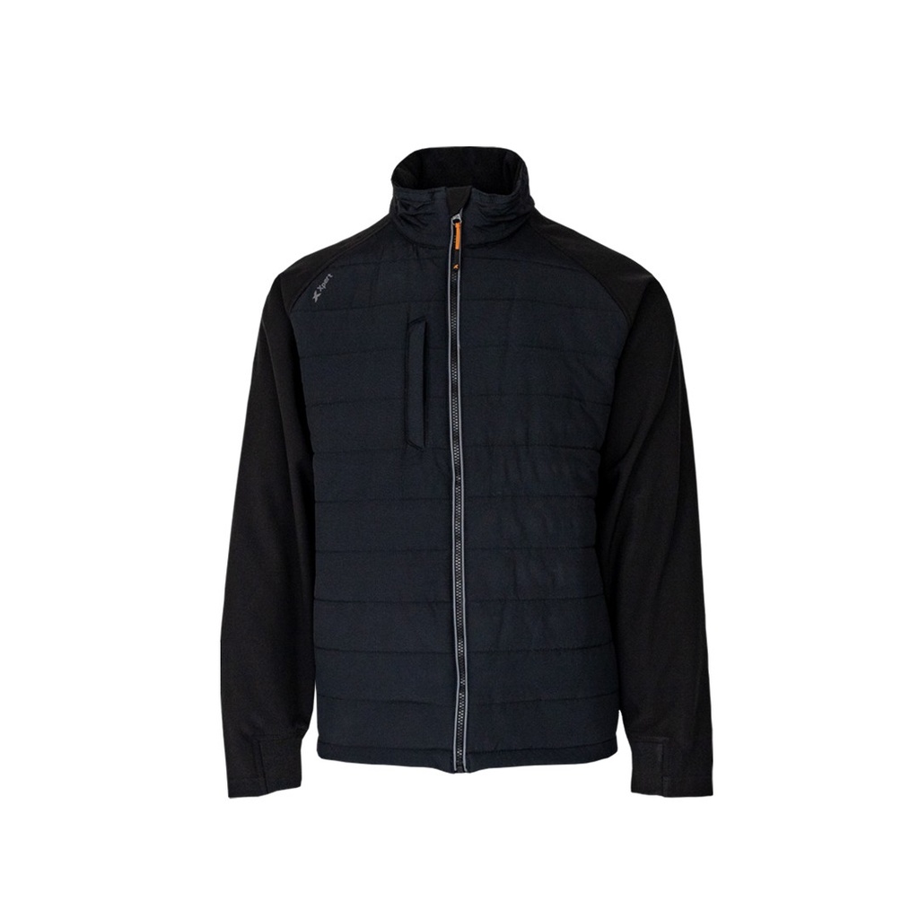 [XPP6500] Xpert Pro Rip-Stop Insulated Hybrid Jacket – Black (Small)