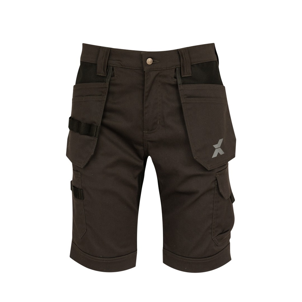 Xpert Pro Stretch Work Shorts – Grey/Black (30")