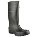 Dunlop Purofort Professional Full Safety Wellington – Green (Steel Toe S5)